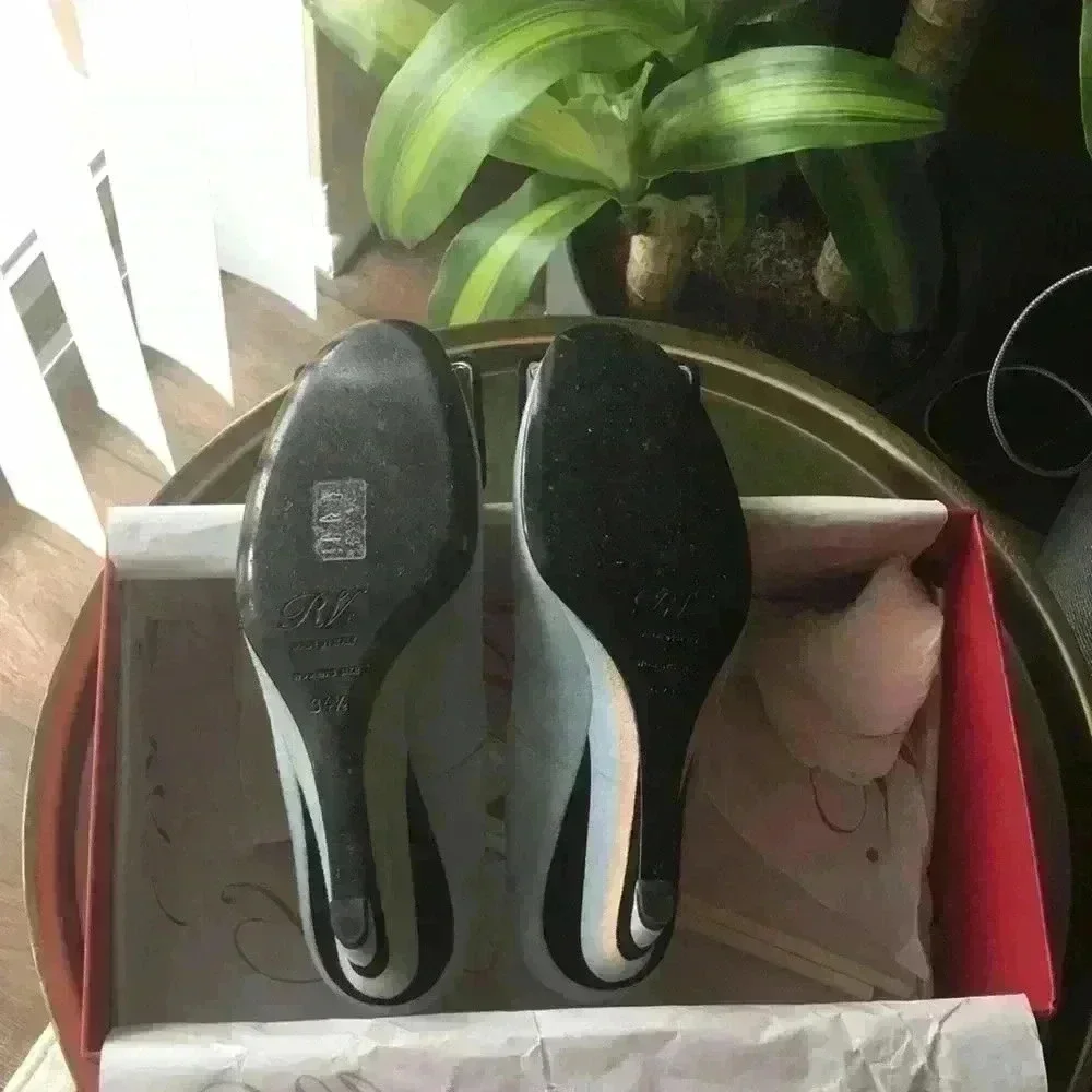 Roger Vivier Belle De Nuit Wedge Graphic T.65 O20